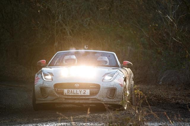 Jaguar F-Type Rallye Car