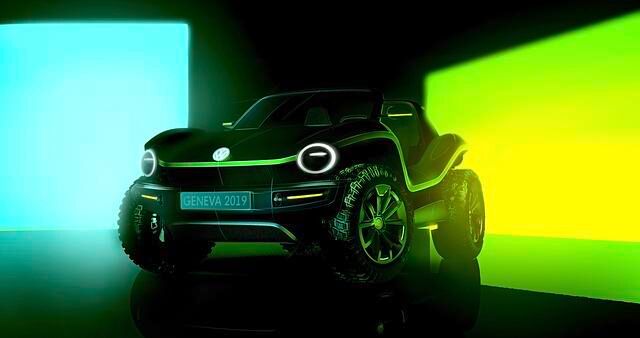 VW stellt die Studie eines Elektro-Buggys vor