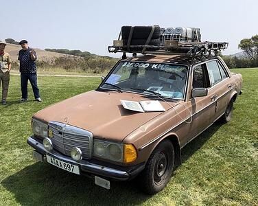 826.000 km im Mercedes 200 D - Der braune Kilometerfresser