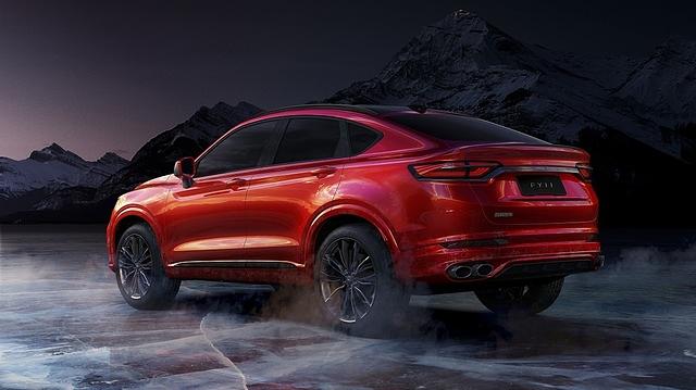 Das Design des Geely FY11 kann sich sehen lassen, allerdings ähneln die Proportionen denen des BMW X4
