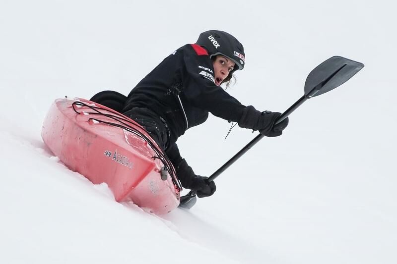 Fulda Challenge 2013 - Mit dem Kajak die Skipiste hinunter