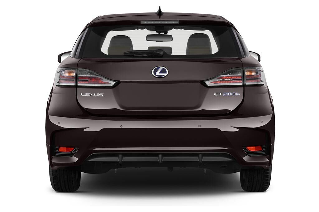 Lexus CT (Baujahr 2015) Executive Line 5 Türen Heckansicht