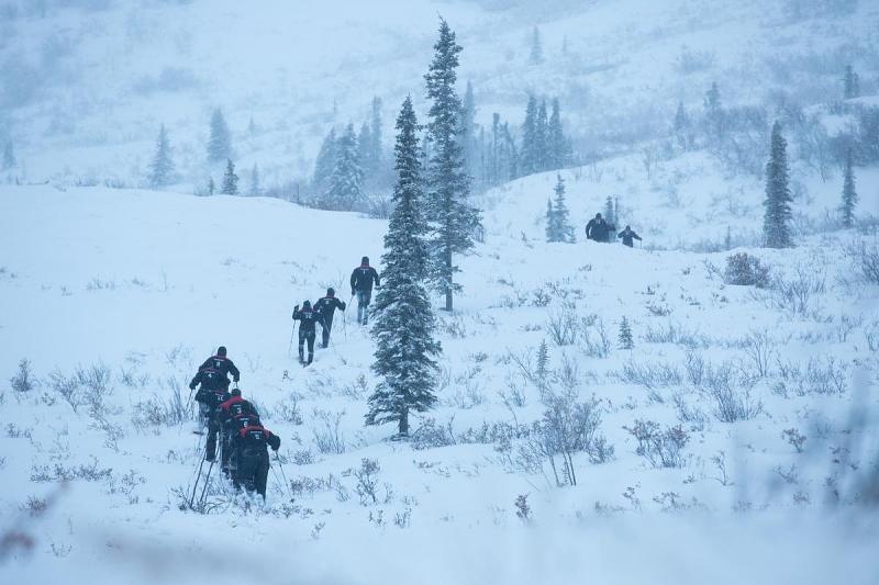Fulda Challenge 2013 - Schneeschuhlauf in den Tombestone mountains