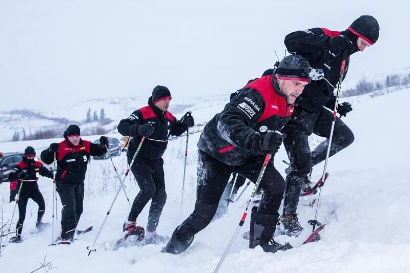 Fulda Challenge 2013 - Schneeschuhlauf in den Tombestone mountains