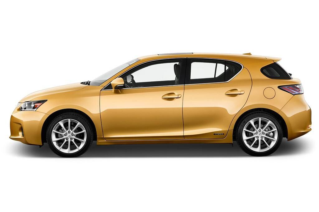 Lexus CT 200H (Baujahr 2011) Executive Line 5 Türen Seitenansicht