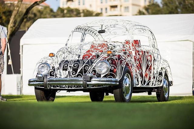 VW Hochzeitskäfer - kaum windgeschützt