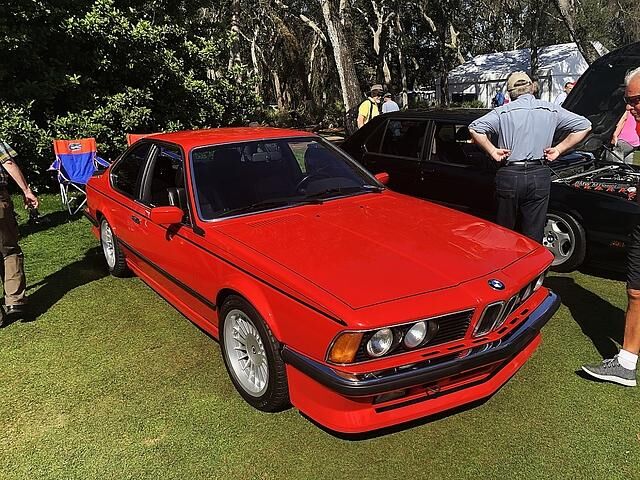 BMW 635 csi - Cars and Coffee Amelia Island