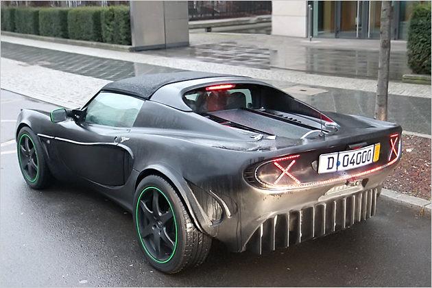 Der PG Elektrus basiert auf der Lotus Elise und wird ausschließlich mit Strom betrieben