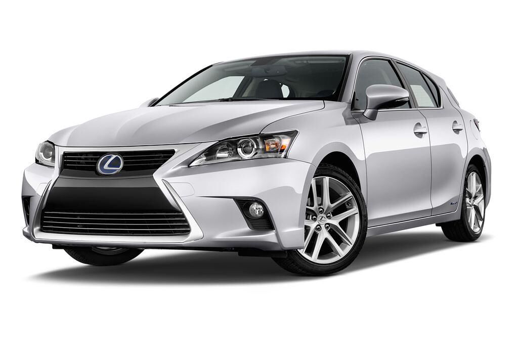 Lexus CT 200H (Baujahr 2014) Luxury Line 5 Türen seitlich vorne mit Felge