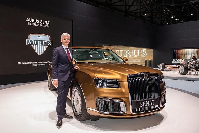 Der neue Aurus-Chef Franz Gerhard Hilgert hat früher für Daimler in Russland gearbeitet 