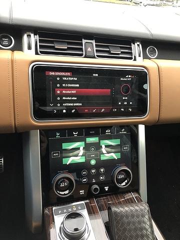 Range Rover SD V6 Autobiography - die neue Mittelkonsole