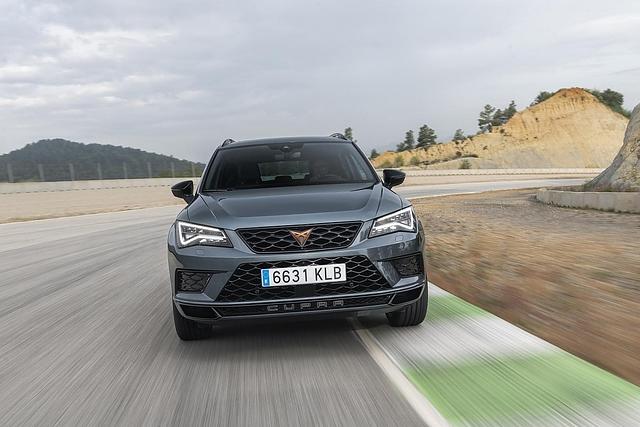 Der Cupra Ateca macht auch noch auf der Rennstrecke Spaß