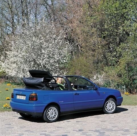 1998 folgte die dritte Generation des Golf Cabriolets
