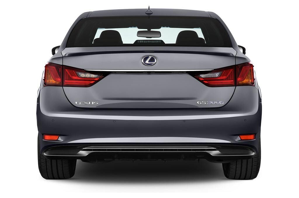 Lexus GS (Baujahr 2014) 300H F Sport 4 Türen Heckansicht