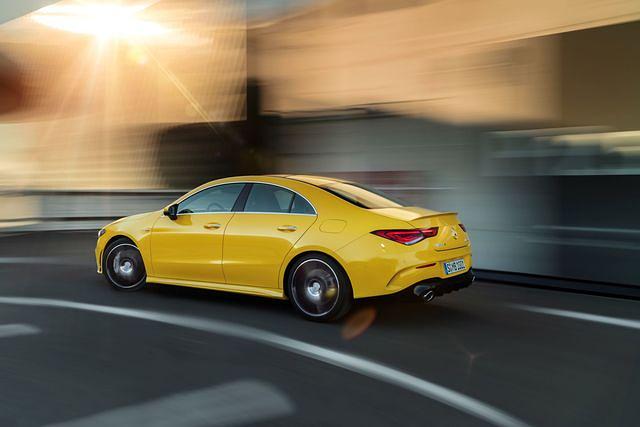 In 4,9 Sekunden soll der Mercedes-AMG CLA 35 4Matic aus dem Stand auf Tempo 100 sprinten