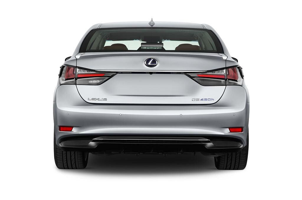 Lexus GS (Baujahr 2016) F Sport 4 Türen Heckansicht