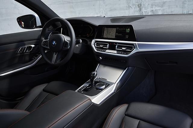 BMW 320d der Baureihe G20 / 2019 - der Fahrerarbeitsplatz
