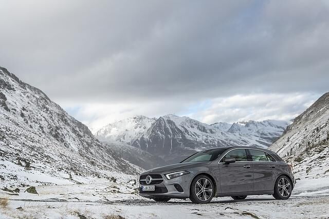 Mercedes A 250 4matic - über 1,4 Tonnen schwer