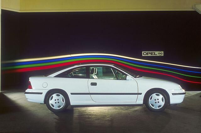Der Opel Calibra war Aerodynamik-Weltmeister