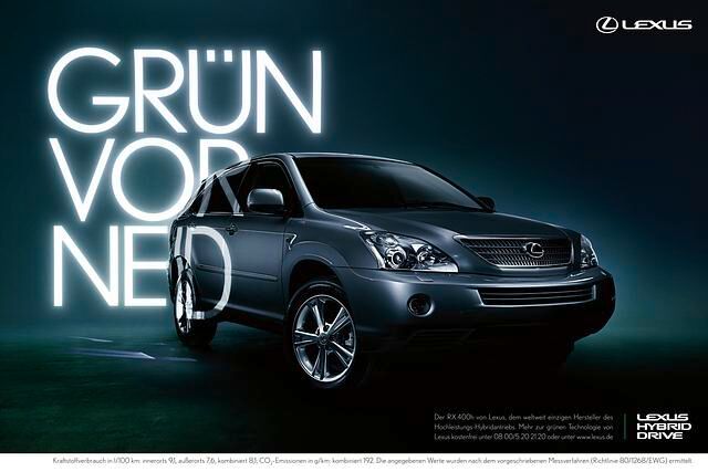 Lexus RX 400h mit Hybrid 2008