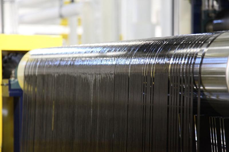 Karbonfaser-Produktion im SGL-Werk Moses Lake / Washington
