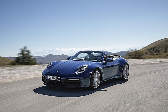 Porsche 911 Cabriolet der Baureihe 992