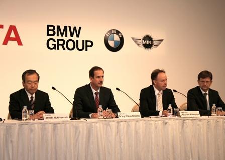 BMW und Toyota / Pressekonferenz