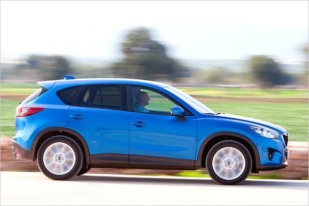 Teil der neuen Mazda-Design-Strategie: Ansteigende Fenster- und abfallende Dachlinie