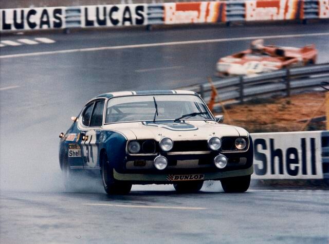 Ford Capri RS bei den 24 Stunden von Le Mans 1972