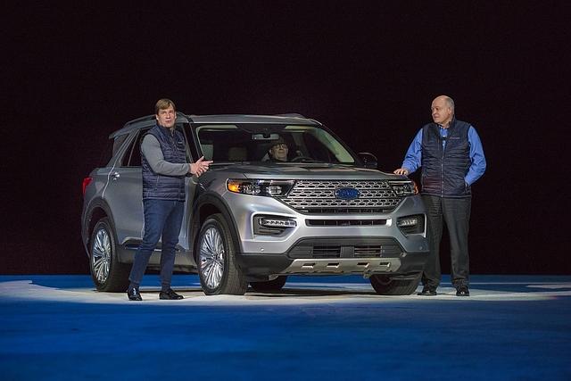 Ford Explorer Modelljahr 2020 mit CEO James Hackett