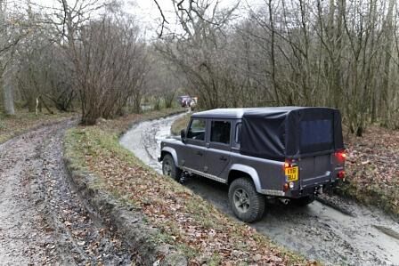 Land Rover Defender - 50 Jahre Land Rover Testgelände Eastnor Castle