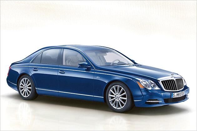Der "kleine" Maybach namens 57S (5,73 Meter lang) war ebensowenig ein Selbstfahrer-Modell wie sein großer Bruder