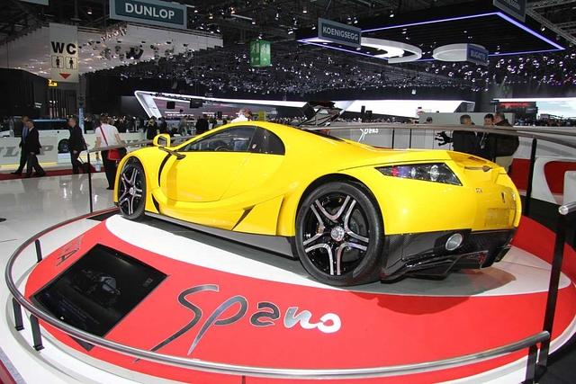 Auch exklusive Autobauer sind zu sehen: GTA Spano Genf 2013