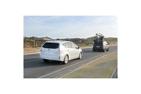 Erwischt: Prius  am Set in Portugal