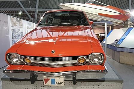 AMC Hornet Stunt-Fahrzeug aus dem James Bond-Film Der Mann mit dem goldenen Colt (Bild: Beaulieu Museum)