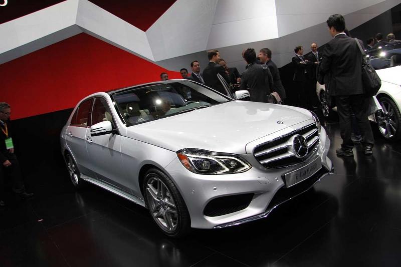 Die neue Mercedes E-Klasse auf der Detroit Motorshow 2013