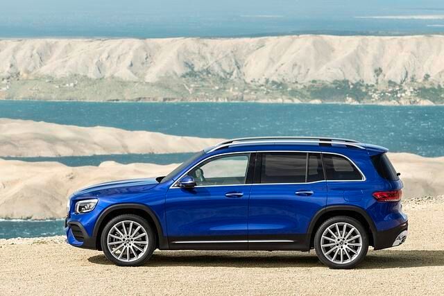 Das neue SUV-Modell GLB ist 4,63 Meter lang, der Radstand beträgt 2,83 Meter