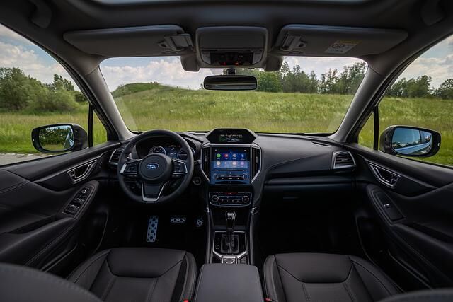 Der Forester ein Wohlfühlauto mit viel Komfort auf allen Plätzen, mit einem reichhaltigen Angebot an modernen Assistenzsystem und je nach Geldbeutel üppiger Ausstattung