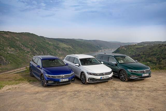 Die Modellfamilie mit Alltrack, GTE und Variant