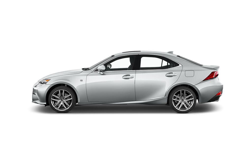 Lexus IS (Baujahr 2016) - 4 Türen Seitenansicht
