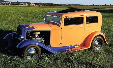 Hot Rod: 32er Ford Tudor Sedan (Bild: Messe Stuttgart)