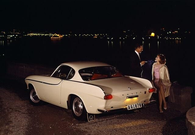 Selbst die kühler Skandinavier mochten die Flosse - hier der Volvo P1800