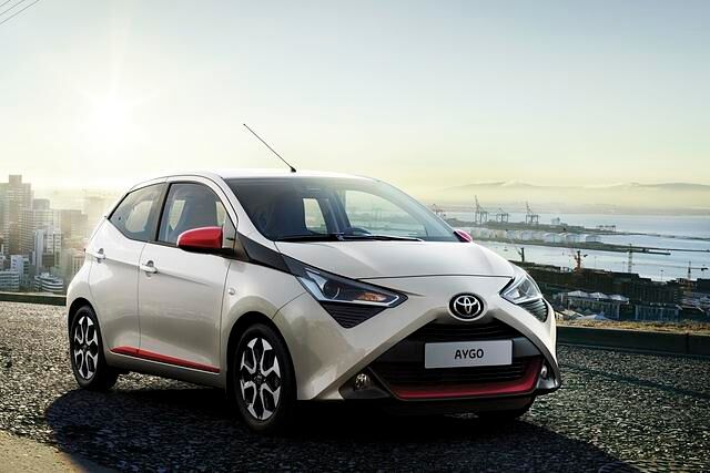 Ein markantes Designdetail des Aygo ist sein X in der Front