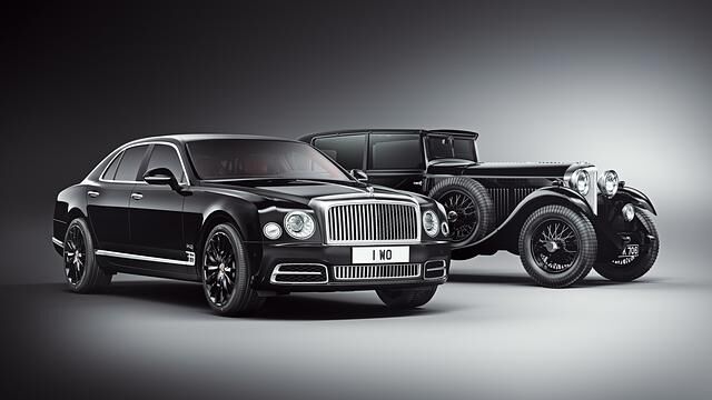 Der moderne Mulsanne und der Typ 8 Litre aus den 30er-Jahren
