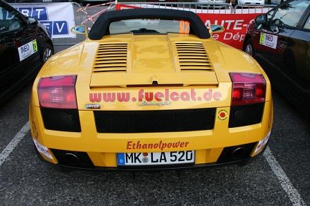 Dieser Lamborghini fährt mit Biokraftstoff