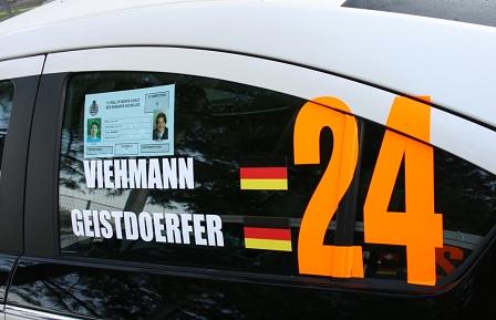 Sechs Opel Ampera gingen bei der Öko-Monte an den Start