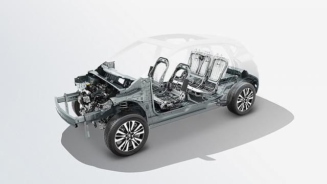Beim Captur wurde auch viel Wert auf Gewichtsersparnis gelegt