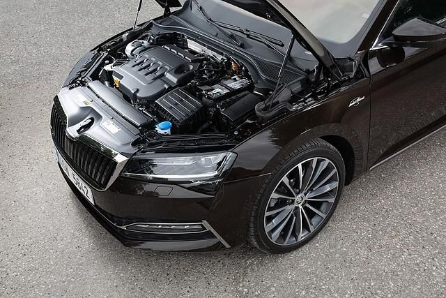 Skoda Superb ist der neue 2.0 TDI Evo Motor erhältlich
