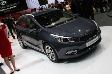 Kia Ceed auf dem Genfer Autosalon