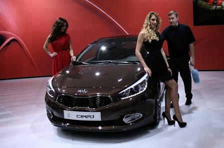 Kia Ceed auf dem Genfer Autosalon